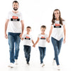 Cool Mom Dad Family T-shirt Pack Of 4