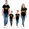 Super Mom Dad Son Daughter T-shirt Pack Of 4