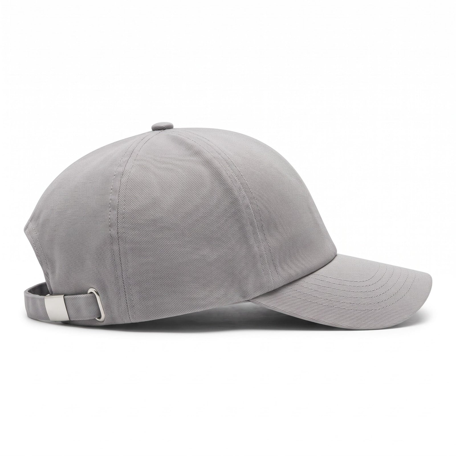 Corporate Gray Buckle Cap for Men and Women