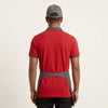 Red Polo with Grey Apron Food Service Uniform Set