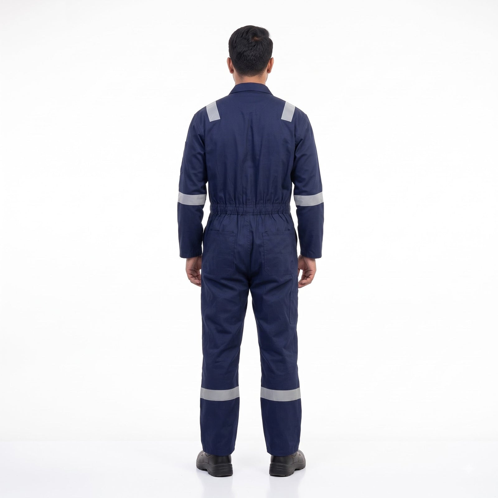 Navy Blue Full-Body Boiler Suit