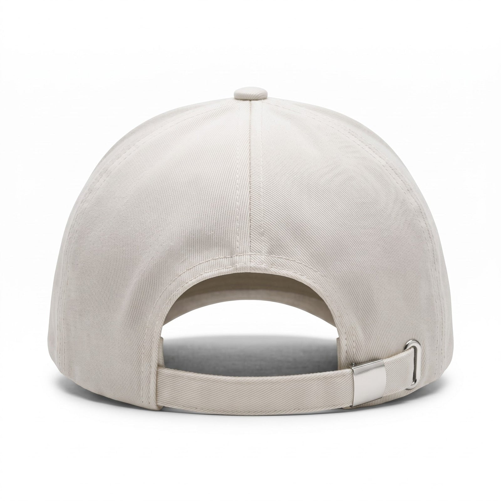 Corporate White Buckle Cap for Men and Women