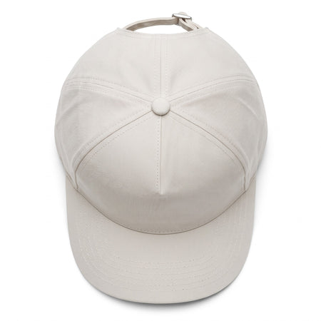 Corporate White Buckle Cap for Men and Women