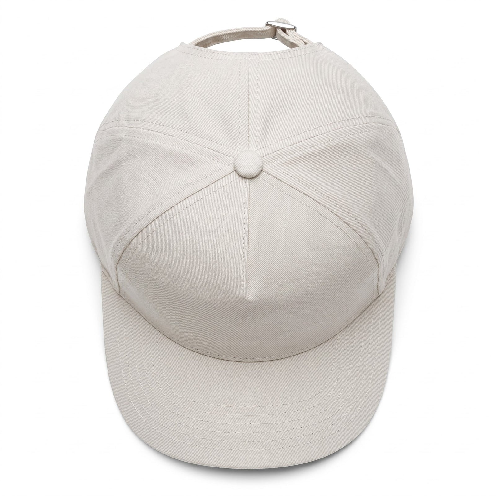 Corporate White Buckle Cap for Men and Women
