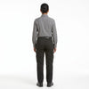 Men & Women Grey Shirt Black Trouser Work Uniform Set