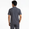 Charcoal Grey Housekeeping Uniform with Contrast Tipping