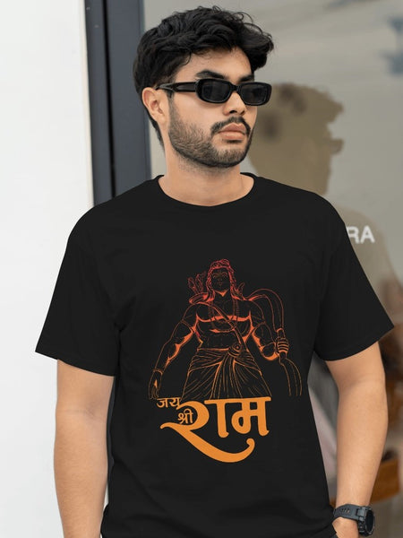 Jay Shree Raam Angree Mood T-shirt