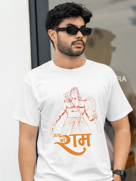 Jay Shree Raam Angree Mood T-shirt