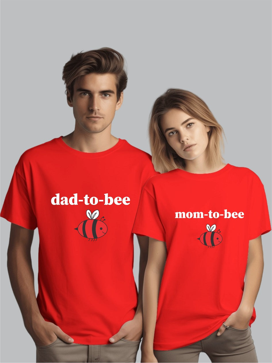Dad Mom To Be Photo Shoot T-shirt