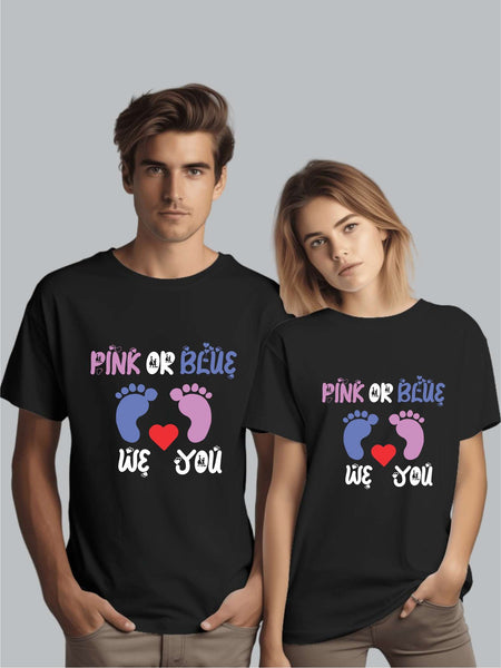 Pink Or Blue We Love You T-Shirt
