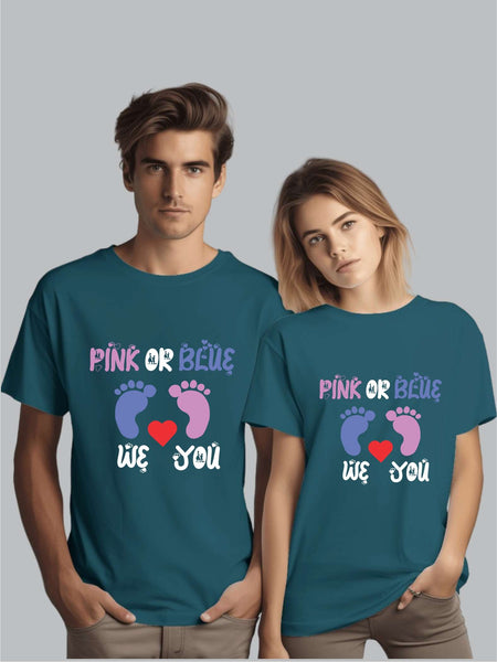 Pink Or Blue We Love You T-Shirt