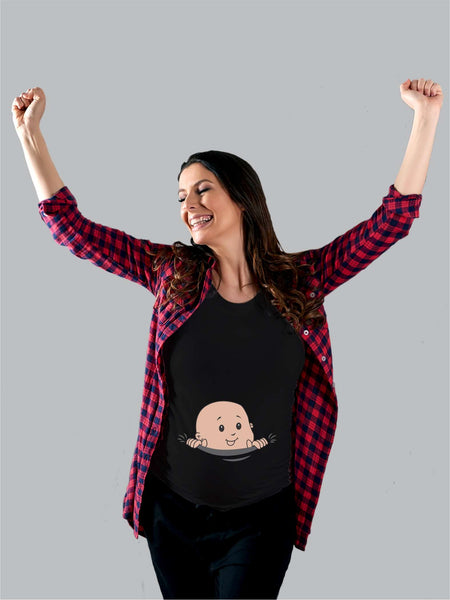 Mom To Be Baby Seeking From Tummy