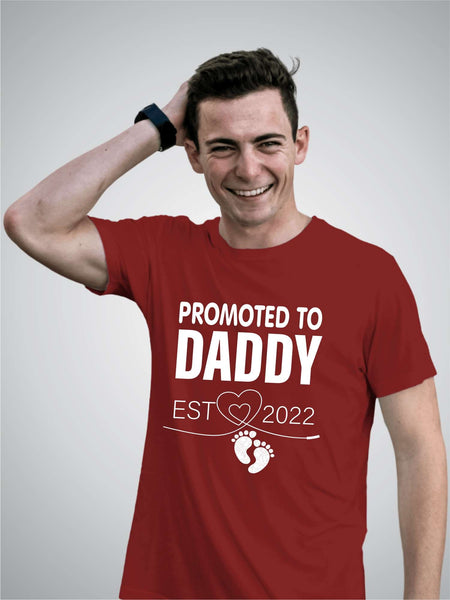 Promoted To Daddy T-shirt