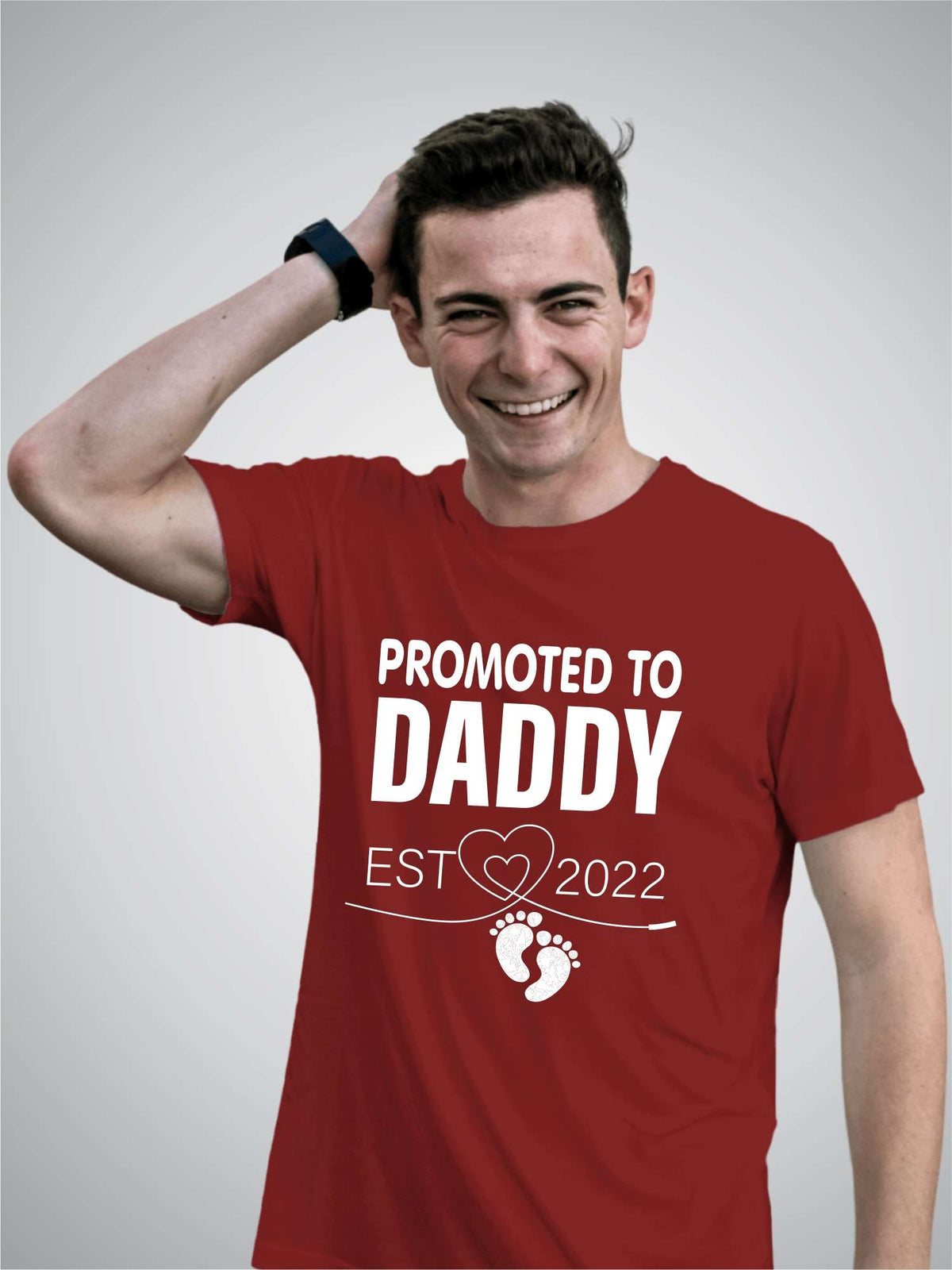 Promoted To Daddy T-shirt