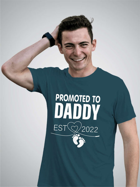 Promoted To Daddy T-shirt