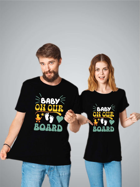 Baby On Our Board T-shirt