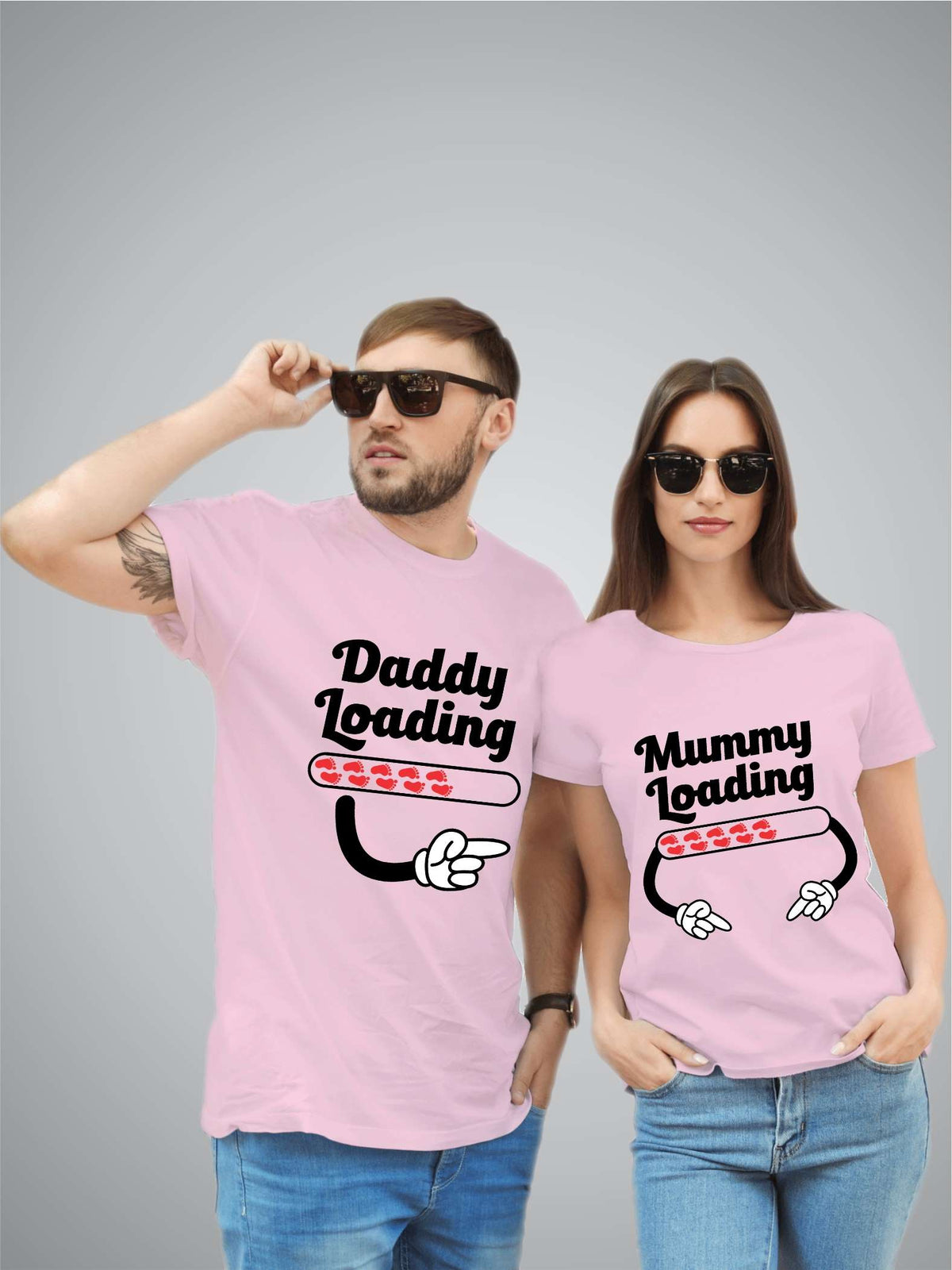 Daddy & Mommy Loading T-shirt