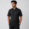 Black Half Sleeve Chef Coat