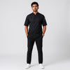 Black Half Sleeve Chef Coat