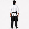 Balck Cotton Apron with Front Pocket
