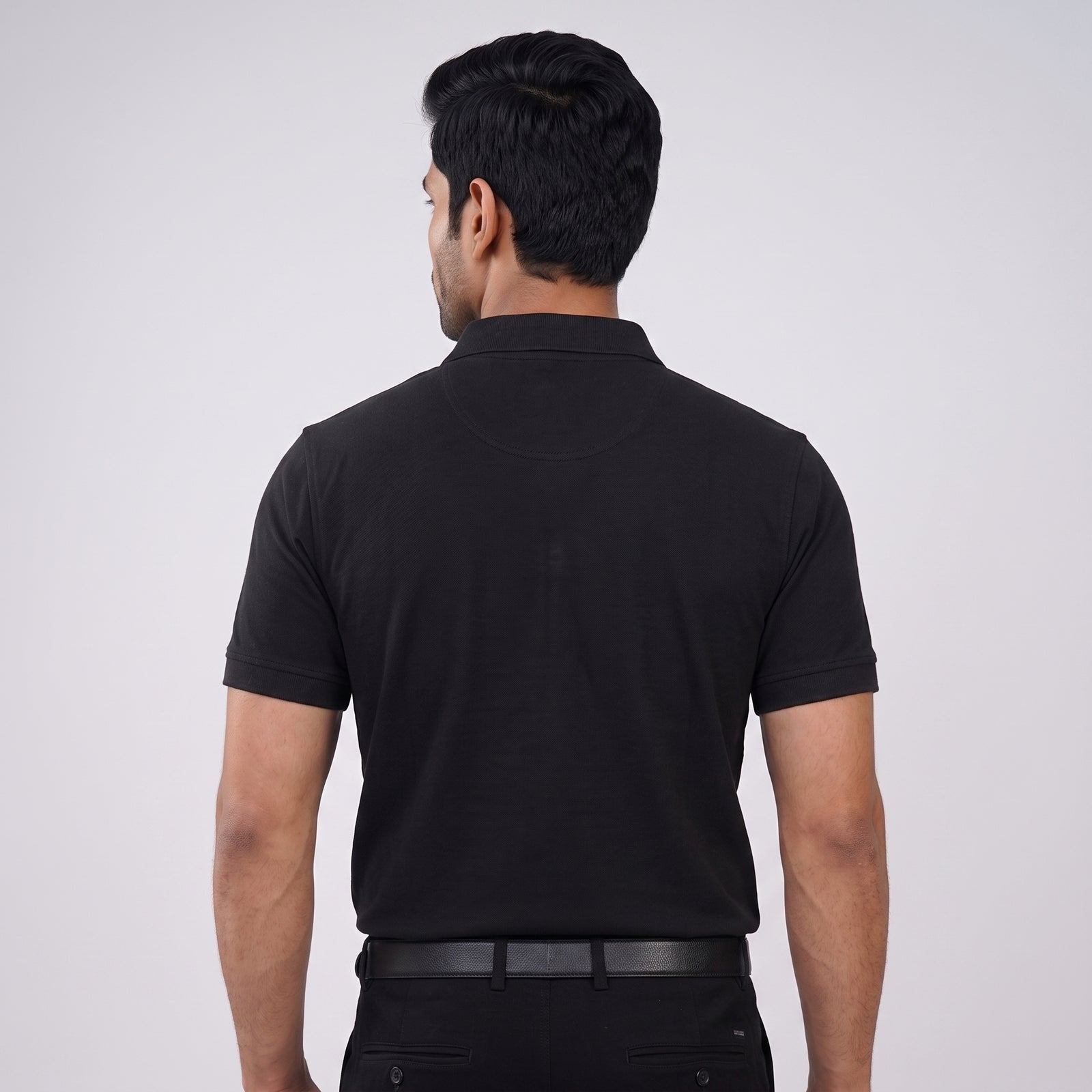LOOMBA FRUGAL Premium Cotton-Blend Polo T-Shirt