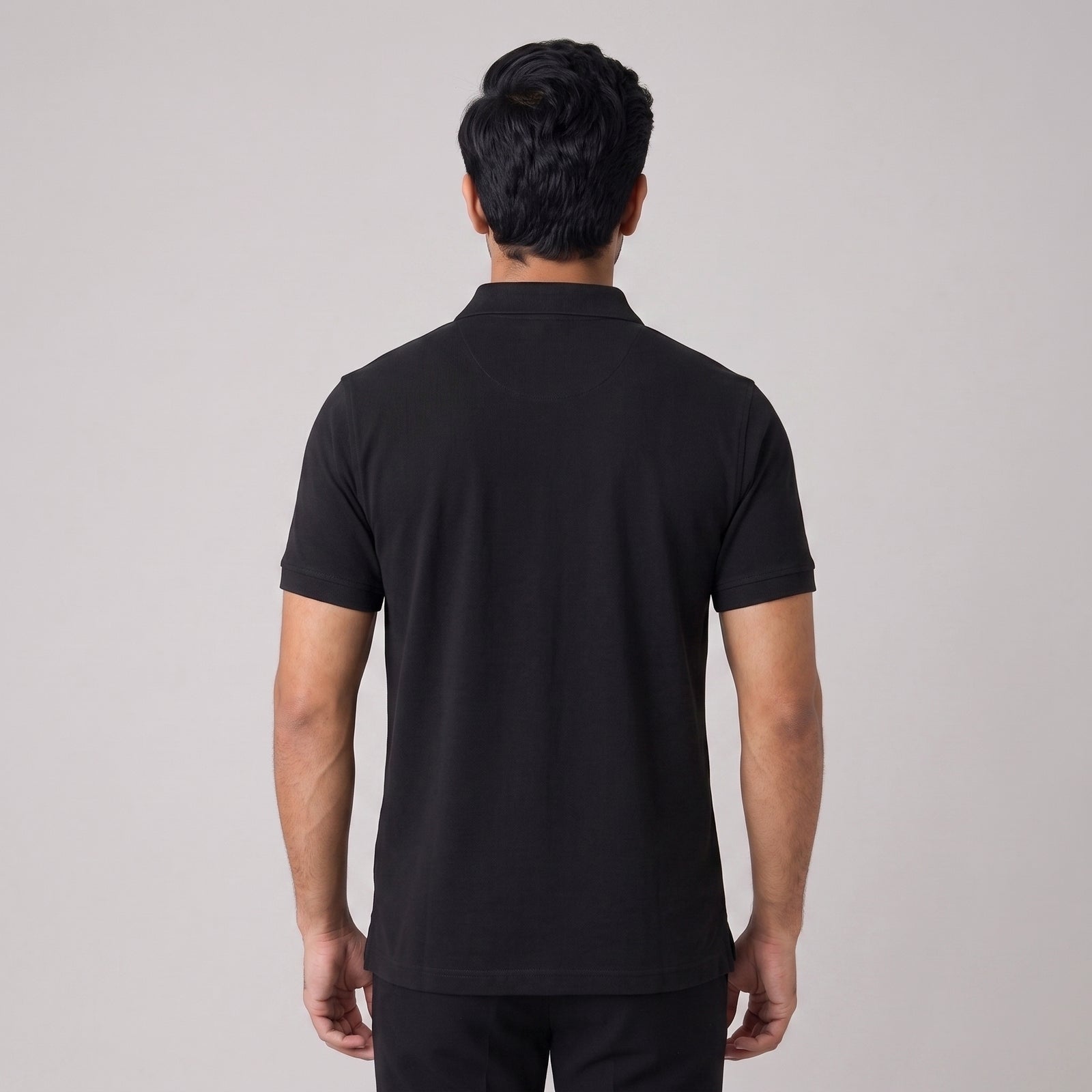 Industrial Back Office Uniform | LOOMBA PRIME Premium Cotton-Polyester Polo T-Shirt