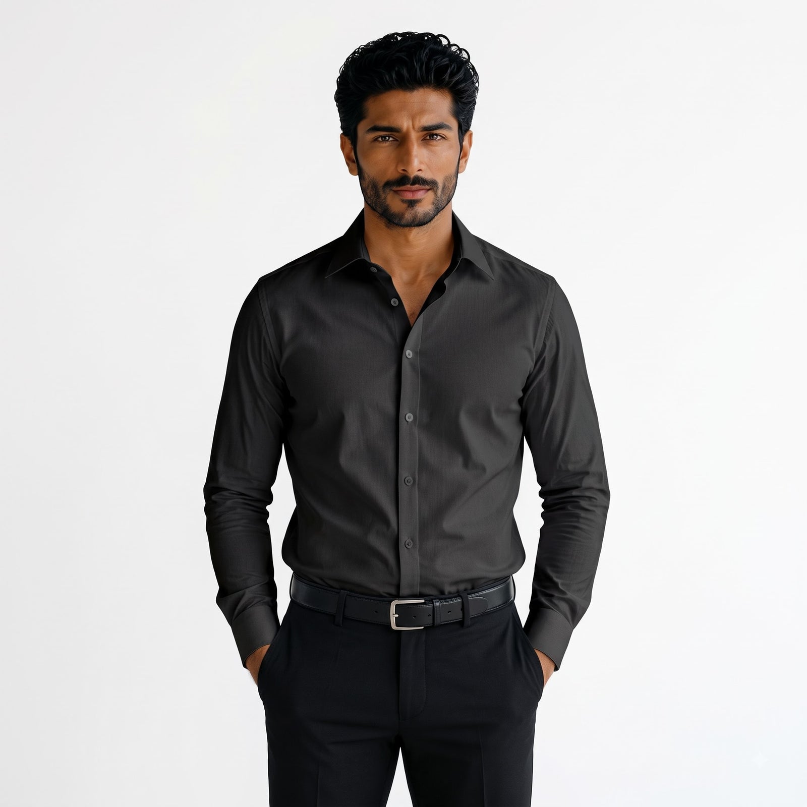 Men’s Black Formal Corporate Shirt