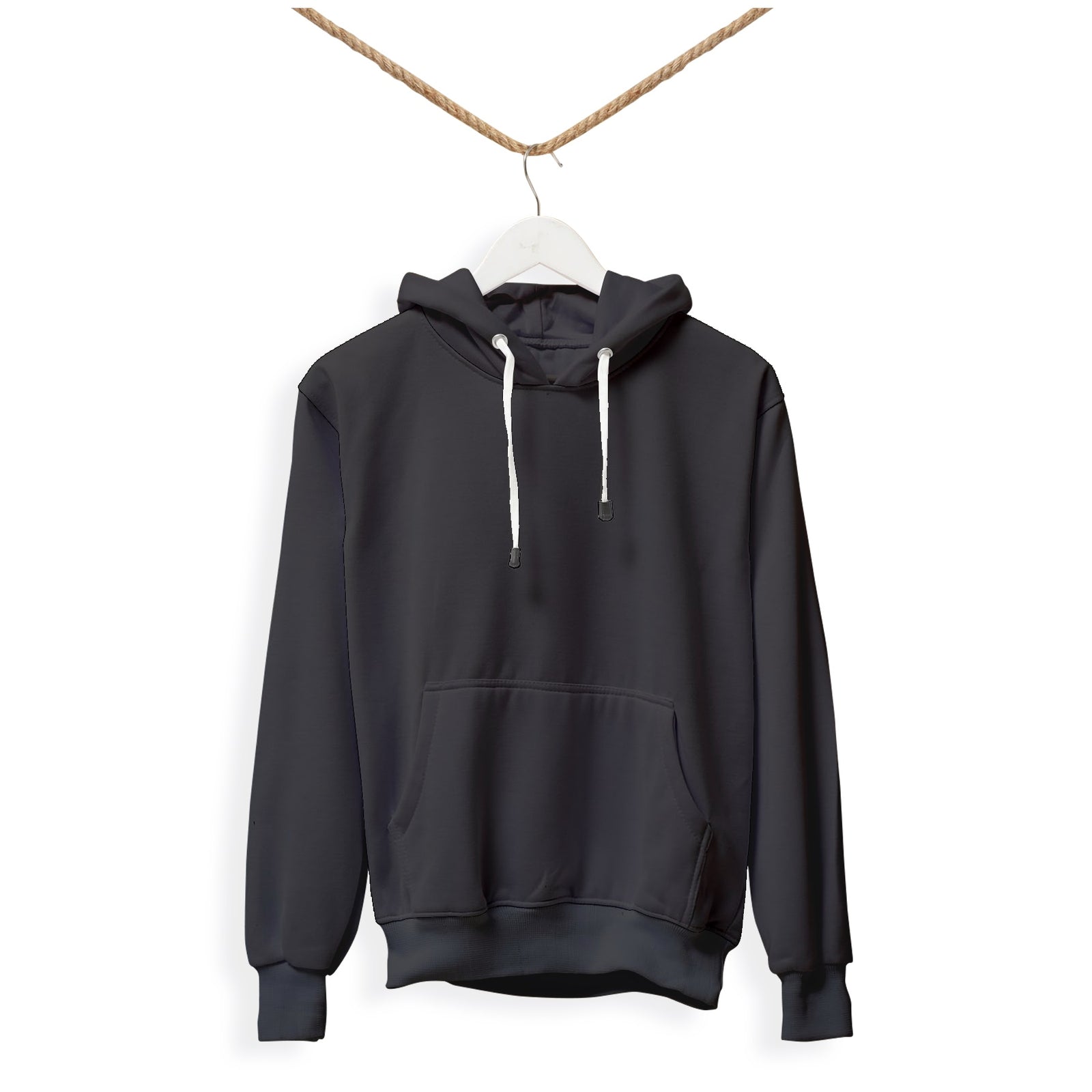 Unisex Cotton Hoodie - Cotton Blend Neck Sweatshirt
