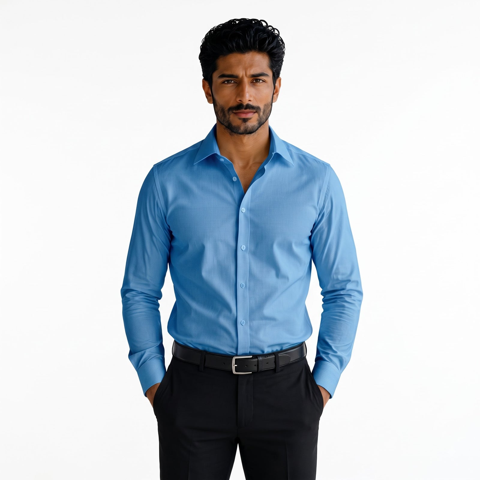 Men’s Blue Formal Corporate Shirt