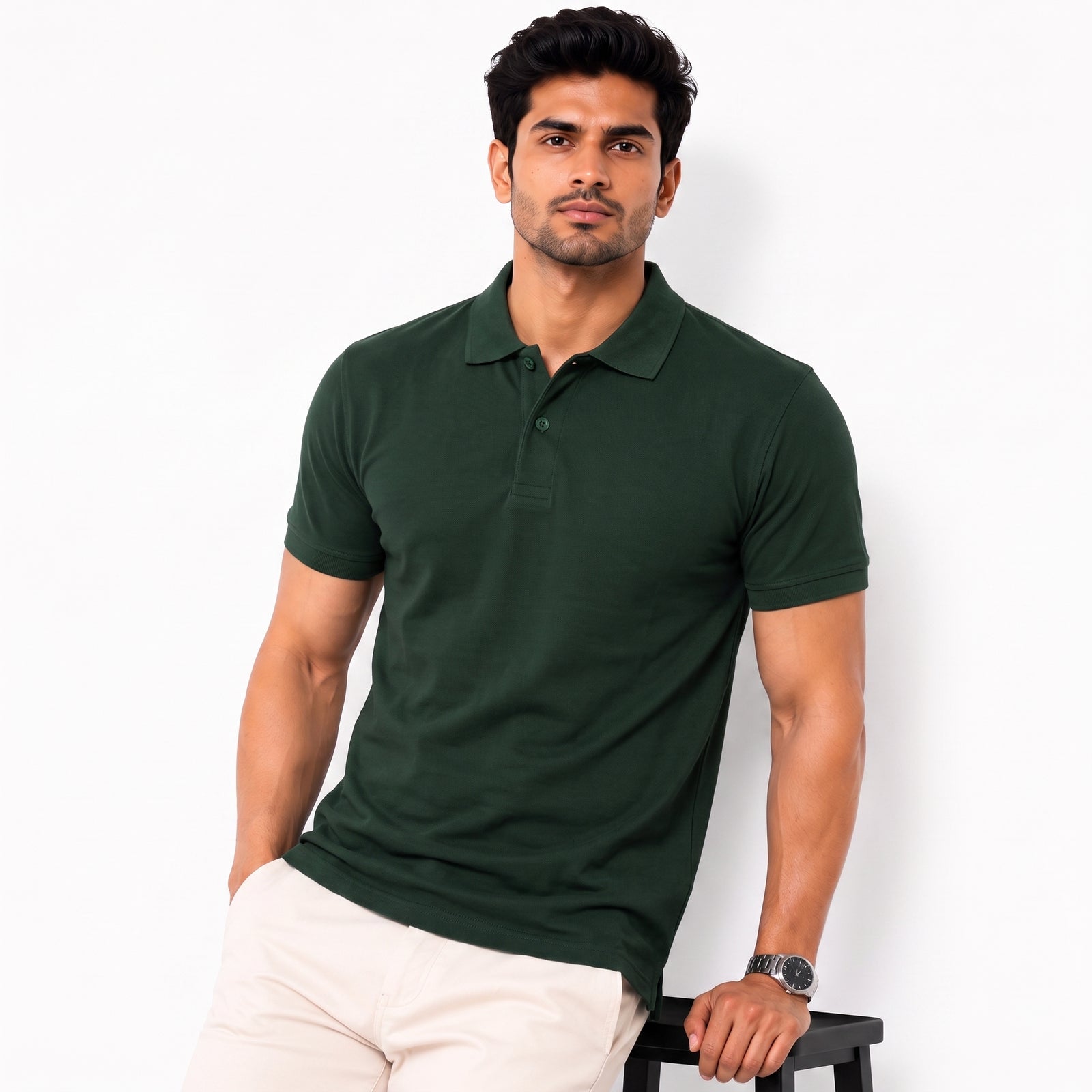 Industrial Worker Uniform | Truemat Spun Matty Polo T-Shirt