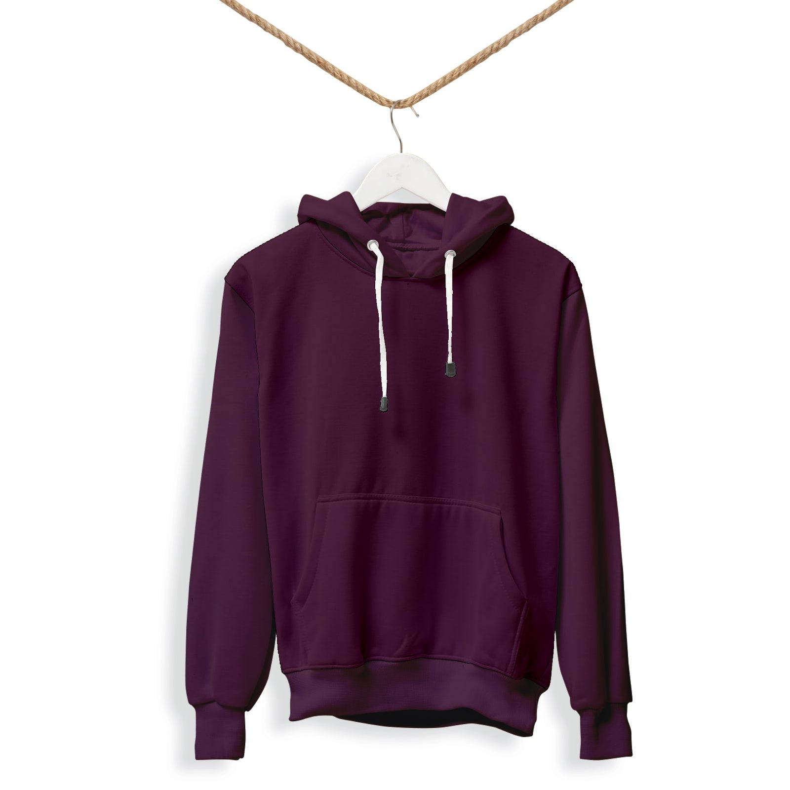 Unisex Cotton Hoodie - Cotton Blend Neck Sweatshirt