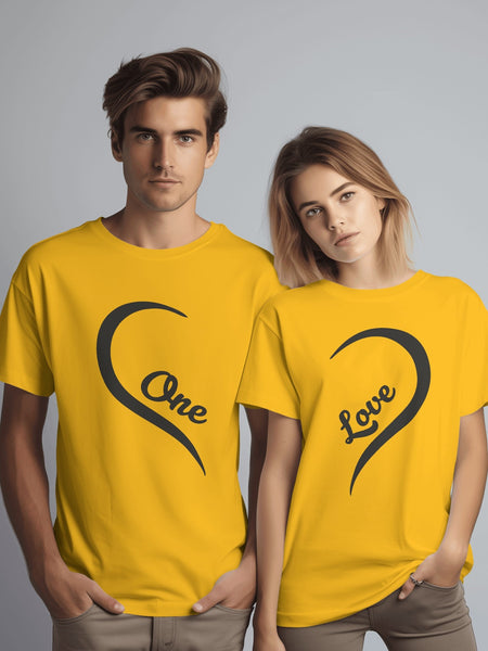 One Love Couple T-shirt
