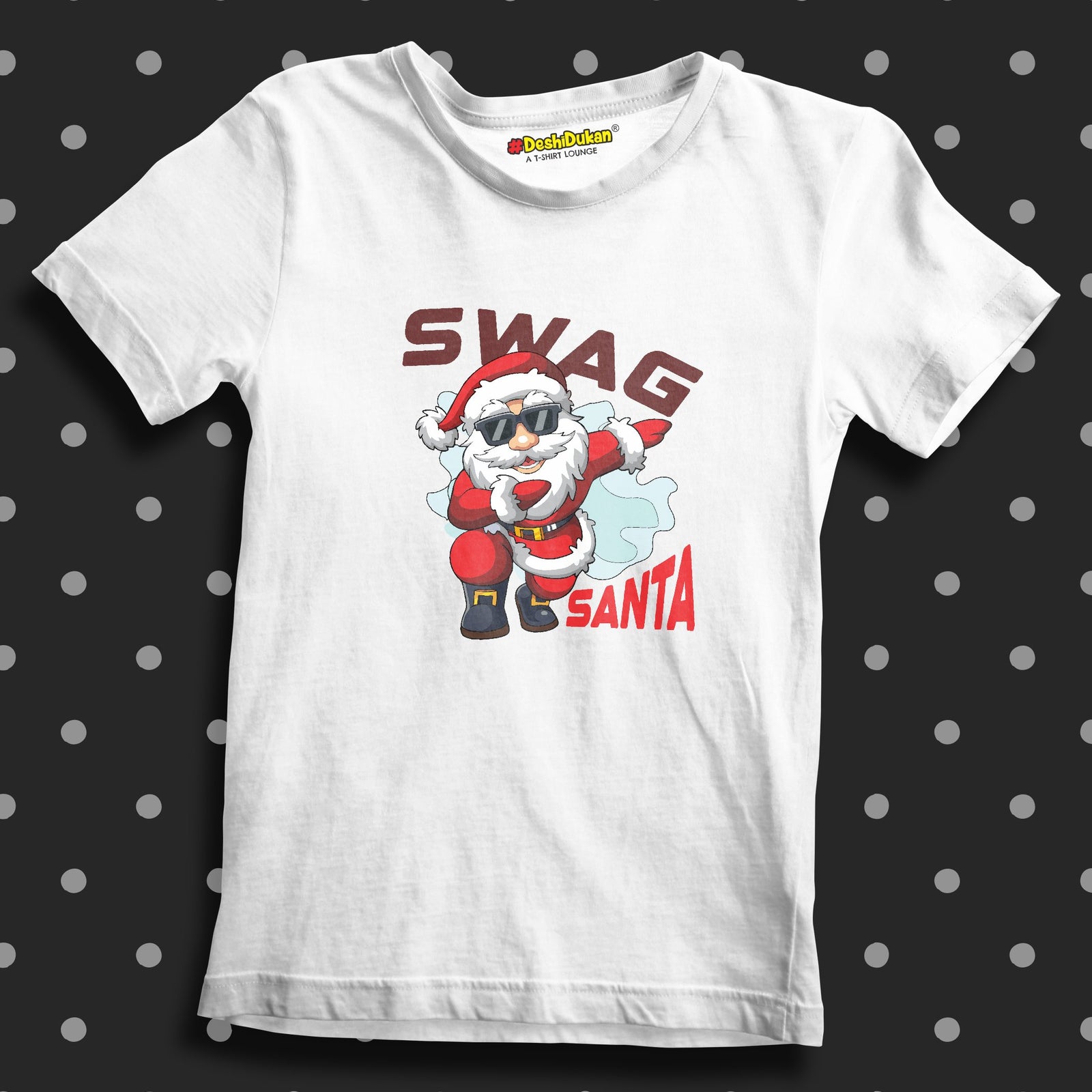 Swag Santa Kids Cotton T-shirt