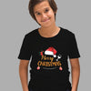 Santa Hat With Merry Christmas Kids T-shirt