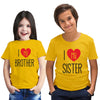 I Love My Brother -Sister Sibling T-shirt