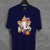 Multi Color Ganpati Illustration T-shirt