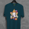 Multi Color Ganpati Illustration T-shirt
