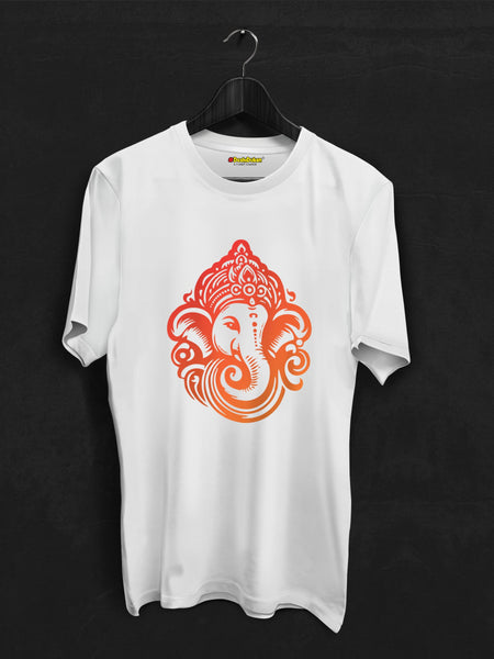 Ganpati Bappa Gradiant Vector T-shirt