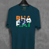 Bharat In Tricolour T-shirt