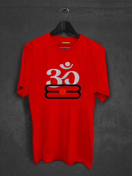 Aum Tilak shivji cotton T-shirt