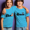 Khatarnak and beautiful Bhai Bahen Rakhi  T-shirt for Brother Sister