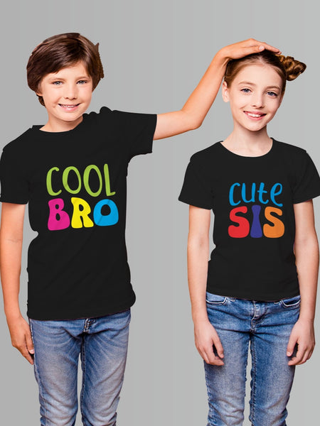 Cool Bro Rakhi T-shirt for Brother Sister