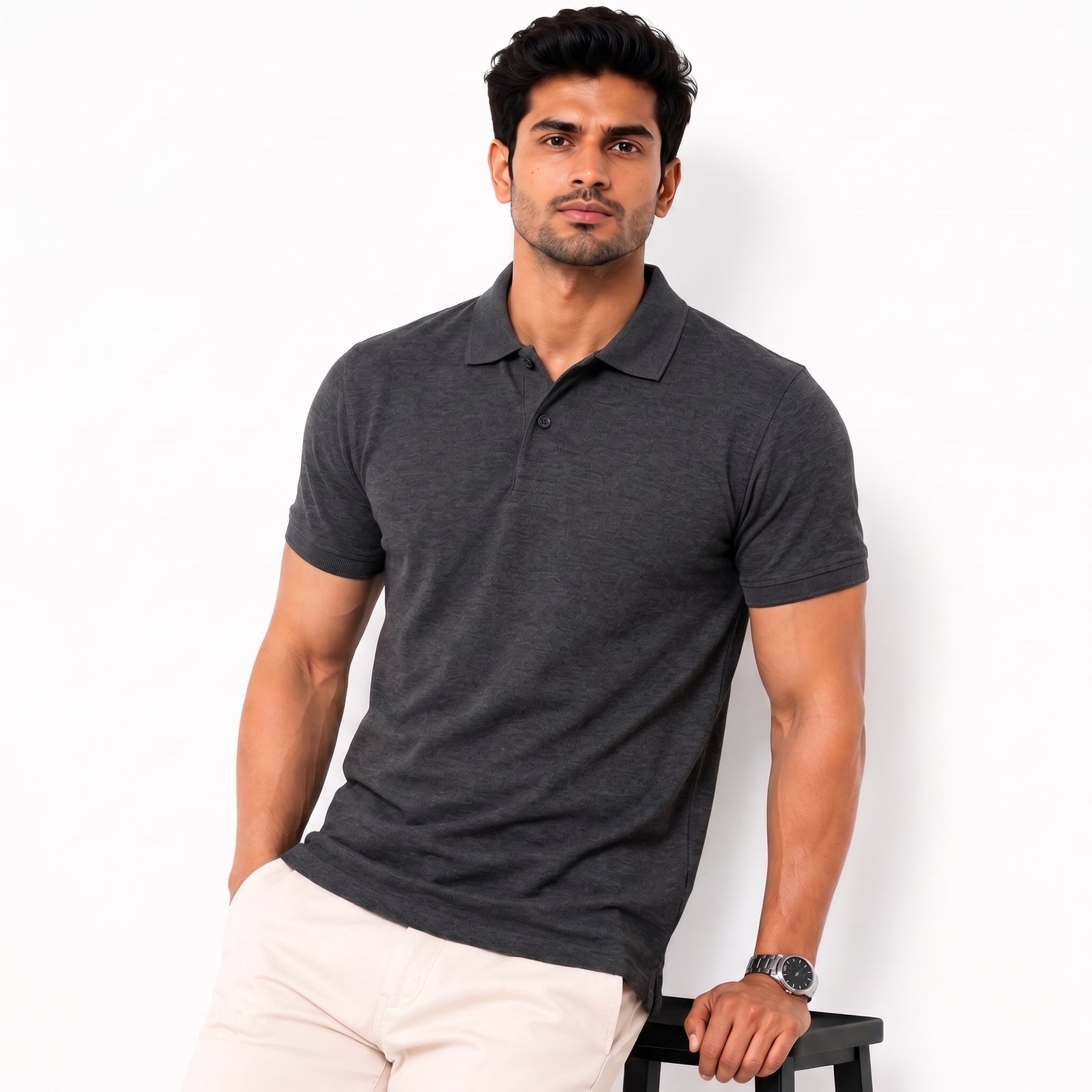 Industrial Worker Uniform | Truemat Spun Matty Polo T-Shirt