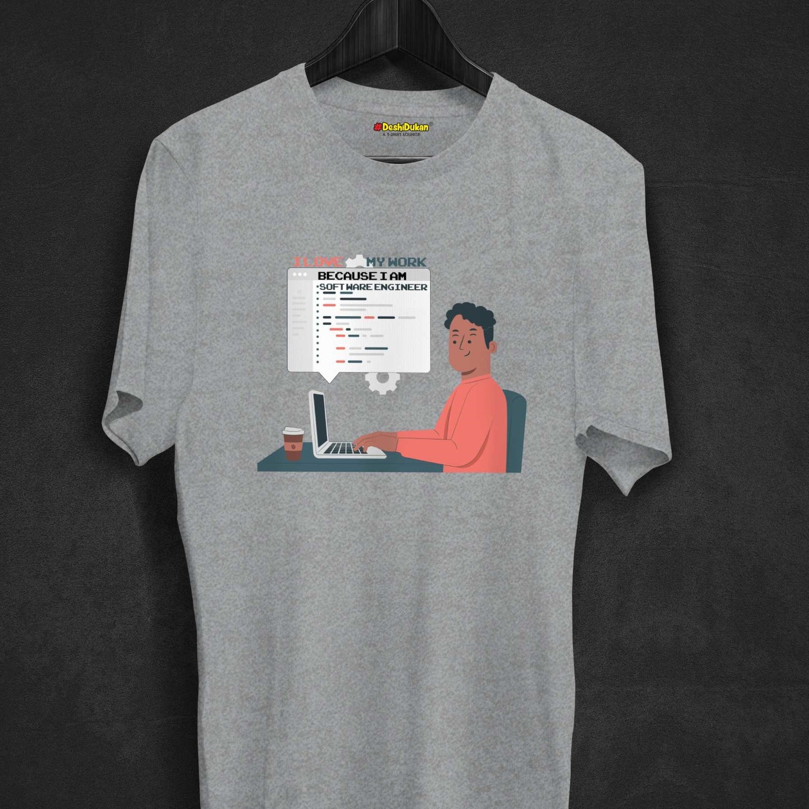 I love My Work Engineer T-shirt