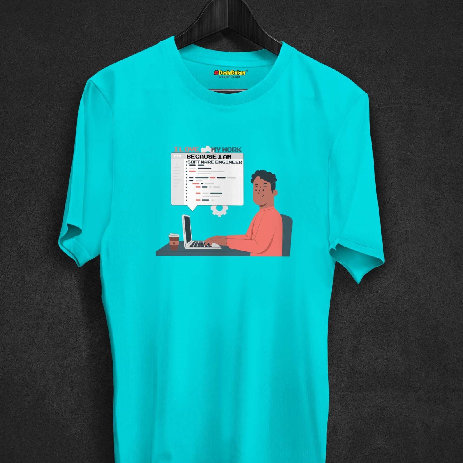 I love My Work Engineer T-shirt