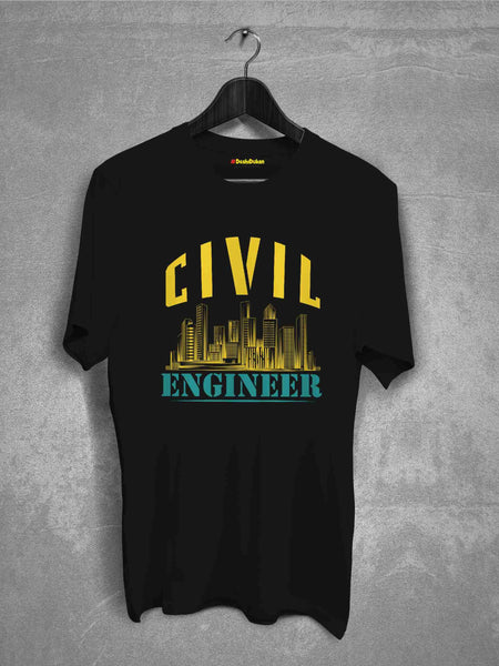 T-shirt for civil engineer gift