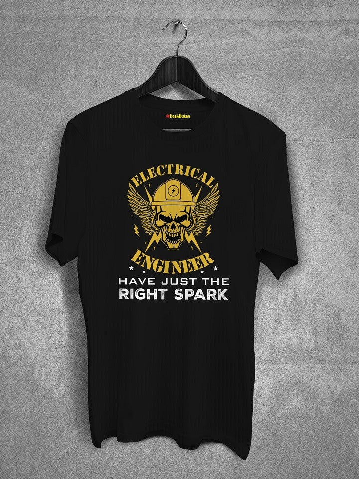 Right Spark Electrical Engineer T-shirt