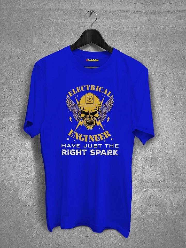 Right Spark Electrical Engineer T-shirt