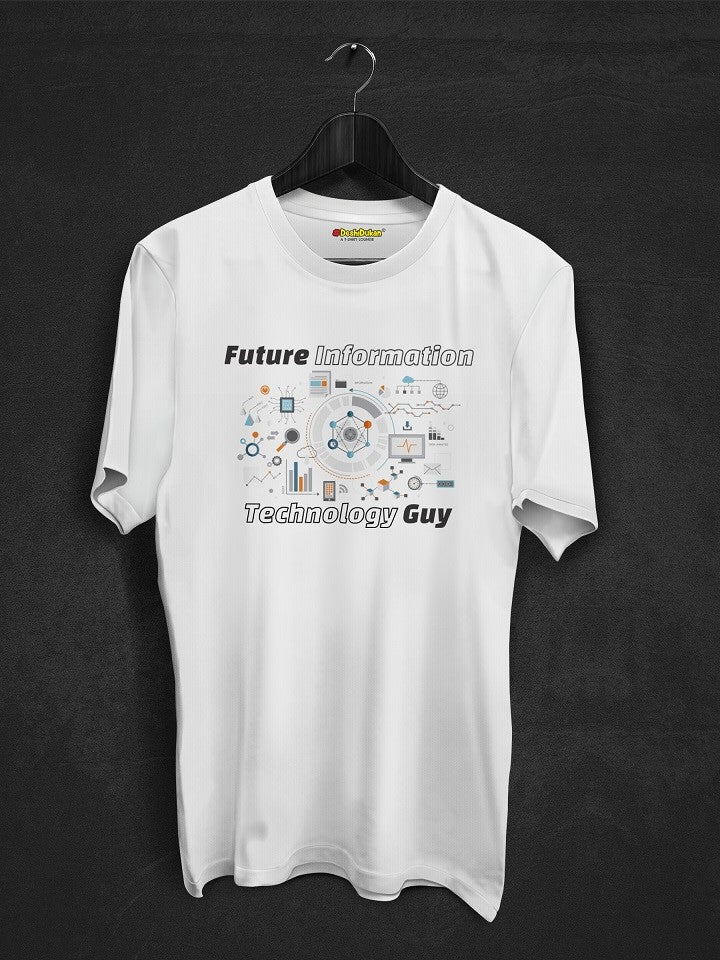Future Information Technology Guy Engineer T-shirt