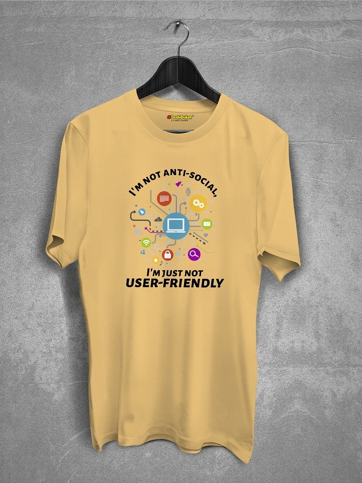 I am not Anti-Social T-shirt for Engineer